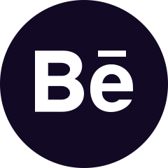 Behance logo. Click here to visit Jamie's Behance profile